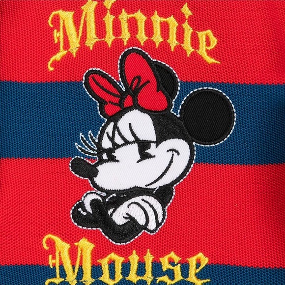 Minnie Mouse Striped Polo Shirt Dress for Girls - Picture 2 of 4